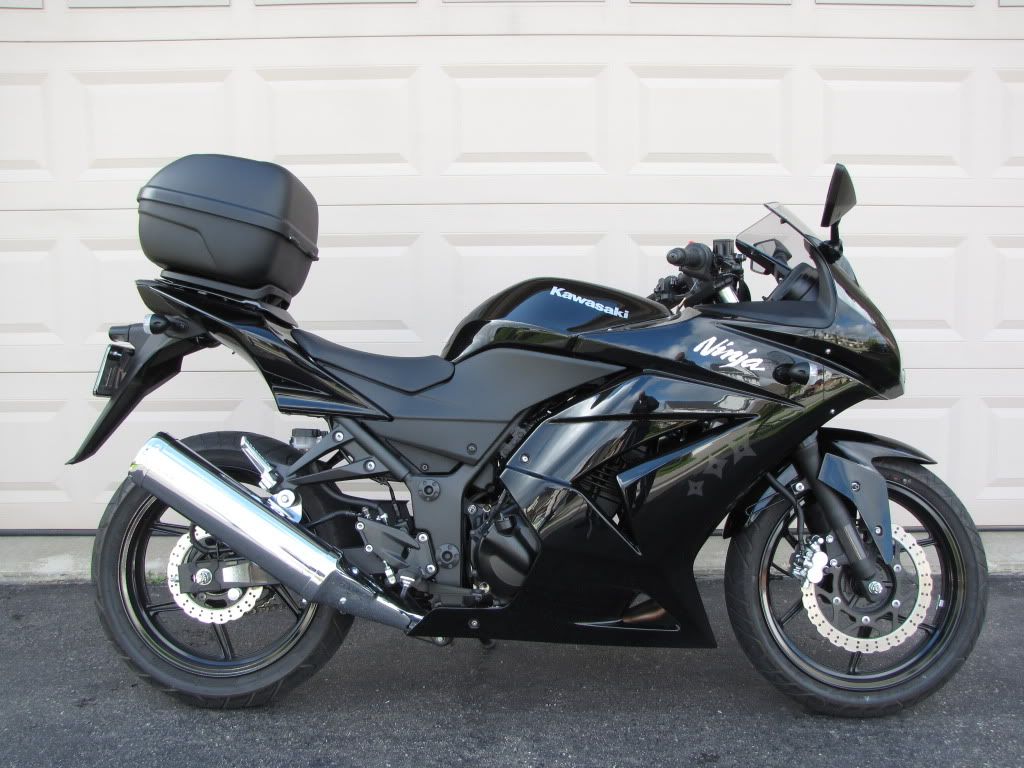 ninja 650 top box
