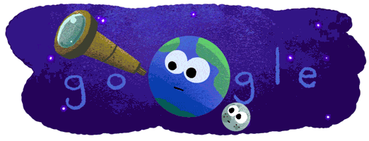 Google Doodle: New Planets Discovered! Google Doodle, hobbies and interests, the world today