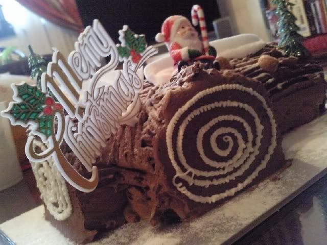 Chirstmas log