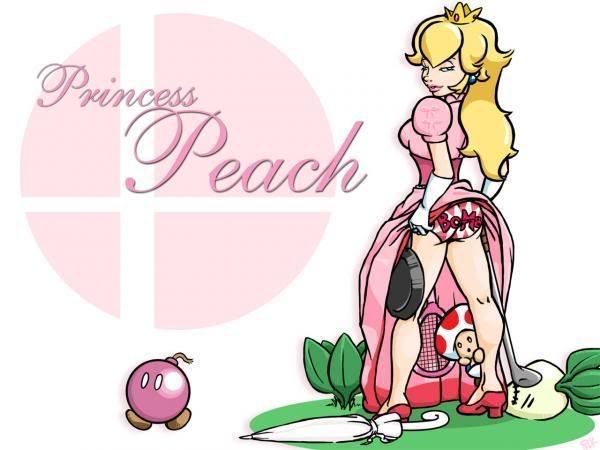 pimp wallpaper. Pimp my Princess Peach