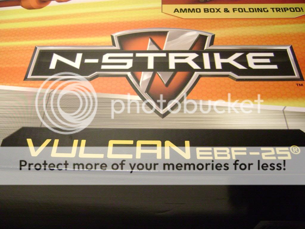  You are bidding on a Nerf N Strike Vulcan EBF 25 
